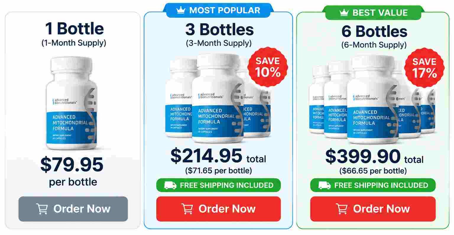 Advanced Mitochondrial Formula price