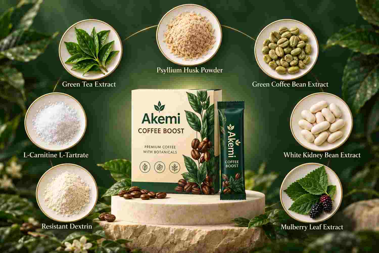 Akemi Coffee Boost ingredient