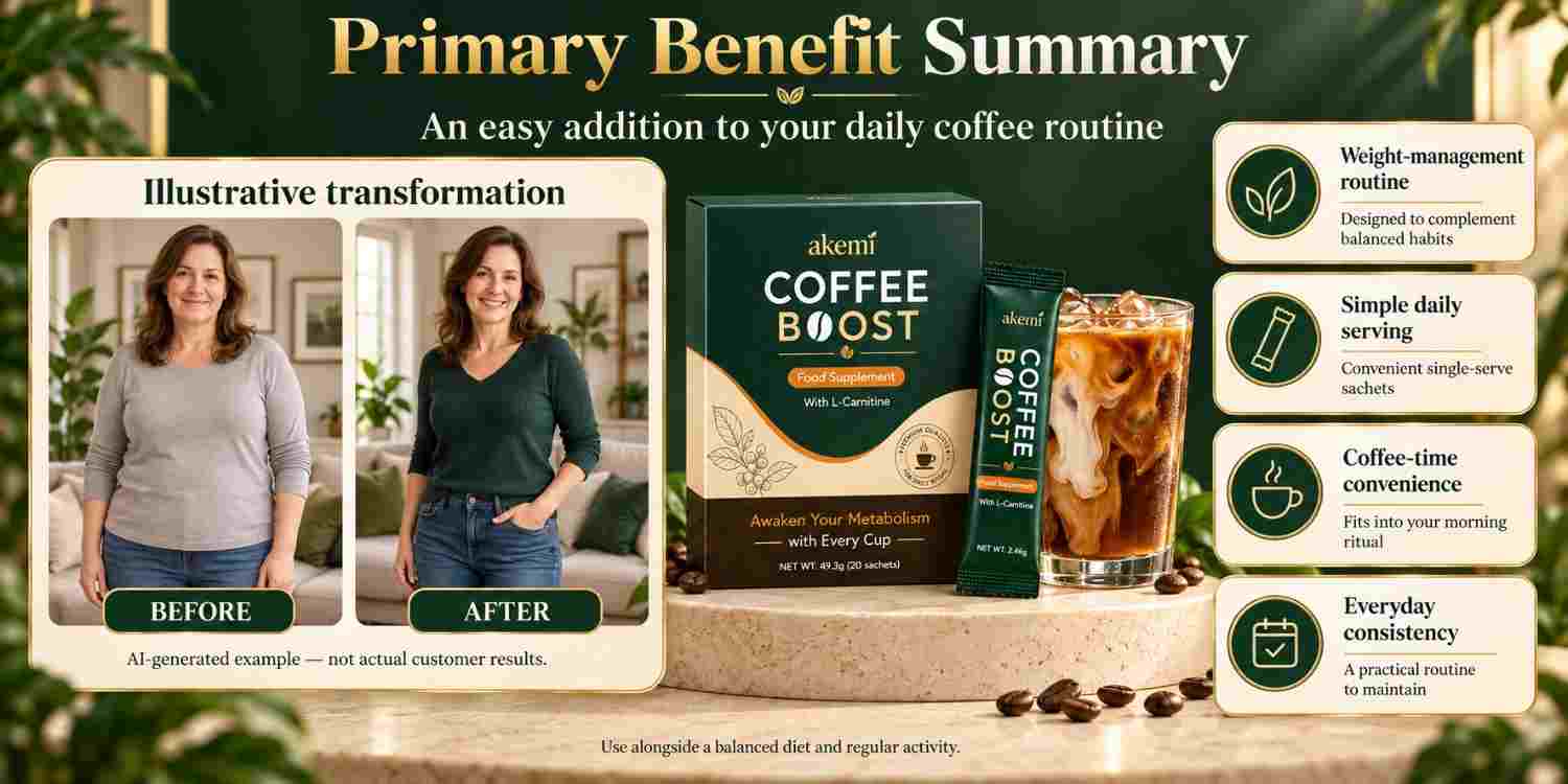 Akemi CoffeeBoost benefits