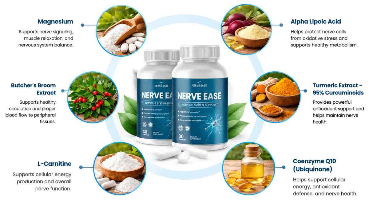 Nerve Ease Ingredients